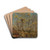 Naboer. Motiv fra ateliervinduet, Majorstuveien 8 by Amaldus Nielsen Drink Coasters - set of 4
