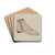 Shoe by Virginia Berge Drink Coasters - set of 4