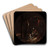 Scenes of Witchcraft, Evening by Salvator Rosa Art Drink Coaster set