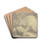 Der Heilige Franziskus in der Hhle by Laurent de la Hyre Drink Coasters - set of 4 Der Heilige Franziskus in der Hhle by Laurent de la Hyre Drink Coasters - set of 4