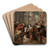 The Adoration of the Shepherds by Lambert Van Noort Art Drink Coaster set