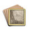 Valley Bordered by HighMountains by Herman Saftleven Drink Coasters - set of 4