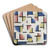 Variation on Composition XIII by Theo van Doesburg Art Drink Coaster set