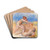 Two Nudes by Pierre-Auguste Renoir Drink Coasters - set of 4 Two Nudes by Pierre-Auguste Renoir Drink Coasters - set of 4