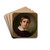 Childhood portrait of Ferdynand Radziwi by Johannes Samuel Otto Drink Coasters - set of 4
