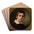 Childhood portrait of Ferdynand Radziwi by Johannes Samuel Otto Art Drink Coaster set