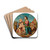 The Holy Family with the Infant Saint John the Baptist by Tuscan School Drink Coasters - set of 4