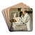 Portrait Of Viktor Malmberg by Hugo Simberg Art Drink Coaster set