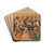 Dormition of the Virgin by Second Master of Estopin Drink Coasters - set of 4