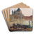 Santa Maria della Salute, Venice, by Carl Moll Art Drink Coaster set