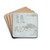 Sheet of Sketches by John Flaxman Drink Coasters - set of 4 Sheet of Sketches by John Flaxman Drink Coasters - set of 4