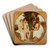 Philtas instruisant Daphnis et Chlo by Jules Elie Delaunay Art Drink Coaster set Philtas instruisant Daphnis et Chlo by Jules Elie Delaunay Art Drink Coaster set