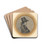 Portrait of Andr-Antoine Bernard, called Bernard de Saintes by Jacques Louis David Drink Coasters - set of 4 Portrait of Andr-Antoine Bernard, called Bernard de Saintes by Jacques Louis David Drink Coasters - set of 4
