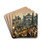 Market Scene with Ecce Homo by Joachim Beuckelaer Drink Coasters - set of 4 Market Scene with Ecce Homo by Joachim Beuckelaer Drink Coasters - set of 4