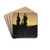 Fir Trees by Arnold Bcklin Drink Coasters - set of 4