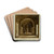 Salle souterraine du Palais de Justice. by Auguste-Sbastien Bnard Drink Coasters - set of 4