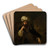 Portrait of a Man in Eastern Attire by Christian Wilhelm Ernst Dietrich Art Drink Coaster set Portrait of a Man in Eastern Attire by Christian Wilhelm Ernst Dietrich Art Drink Coaster set