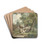 Cattle in an Orchard by Pieter Gerardus van Os Drink Coasters - set of 4
