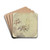 Flora and putti by Jacob de Wit Drink Coasters - set of 4