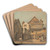 Norwich by John Varley Art Drink Coaster set