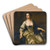 Portrait Of Lady Hariot Vernon by Allan Ramsay Art Drink Coaster set