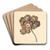 Bloemenstudie by Maria Margaretha van Os Art Drink Coaster set