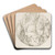 Nobility Presenting an Infant to Venice by Francesco Zugno Art Drink Coaster set