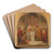Le Mariage de la Vierge by Nicolas Louis Franois Gosse Art Drink Coaster set
