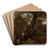 Erysichthon selling his daughter by Jan Steen Art Drink Coaster set