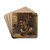 La Mre by Germain David-Nillet Drink Coasters - set of 4 La Mre by Germain David-Nillet Drink Coasters - set of 4