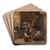 La Mre by Germain David-Nillet Art Drink Coaster set La Mre by Germain David-Nillet Art Drink Coaster set