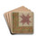 Quilt by Paul Ward Drink Coasters - set of 4 Quilt by Paul Ward Drink Coasters - set of 4