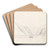 Fjord og seilbt by Hans Gude Art Drink Coaster set
