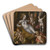 The Four Elements by Follower of Bartholomaeus Spranger Art Drink Coaster set