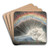 The Death of Saint Joseph by William Blake Art Drink Coaster set