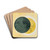 The passing of the eclipse by Udo Keppler Drink Coasters - set of 4 The passing of the eclipse by Udo Keppler Drink Coasters - set of 4