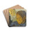 Double Portrait by Alexander Evgenievich Yakovlev Drink Coasters - set of 4 Double Portrait by Alexander Evgenievich Yakovlev Drink Coasters - set of 4