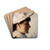 Gerda Ahlborn by Michael Ancher Drink Coasters - set of 4