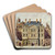 Cour de la Sainte Chapelle. by Auguste-Sbastien Bnard Art Drink Coaster set