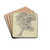 Tree by Jakob Becker Drink Coasters - set of 4