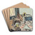 Der Mord by Max Beckmann Art Drink Coaster set
