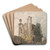 Tolleshunt-Beckingham, Essex by Thomas Girtin Art Drink Coaster set