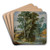An ambush in a wooded landscape by Alexander Keirincx Art Drink Coaster set