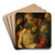 Mourning of Christ by After Giovanni Francesco Caroto Art Drink Coaster set