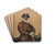 Beefeater by William Nicholson Drink Coasters - set of 4