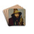 Portrait Of An Italian Man by Jean-Lon Grme Drink Coasters - set of 4