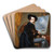 Self-Portrait by Louis Meijer Art Drink Coaster set
