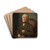 Portrait of Stanisaw Kurpiewski by Rafa Hadziewicz Drink Coasters - set of 4 Portrait of Stanisaw Kurpiewski by Rafa Hadziewicz Drink Coasters - set of 4