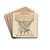 Frontispiece by Winifred Smith Drink Coasters - set of 4