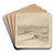 London by William Walcot Art Drink Coaster set
